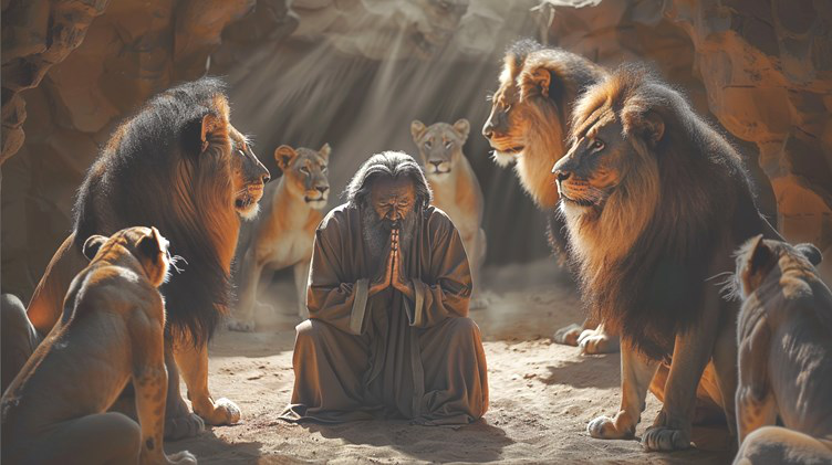 DANIEL IN THE LIONS' DEN
